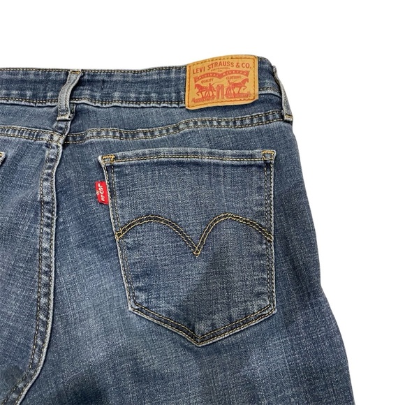 Levi's 715,Blue Boot Cut Women’s Jeans Medium Wash Size US W30 L32 - Picture 7 of 13